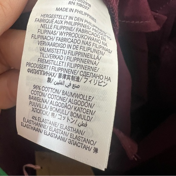 Boden Womens Richmond 7/8 Trouser Pants Deep Wisteria purple Size US 4 Petite - Picture 9 of 9